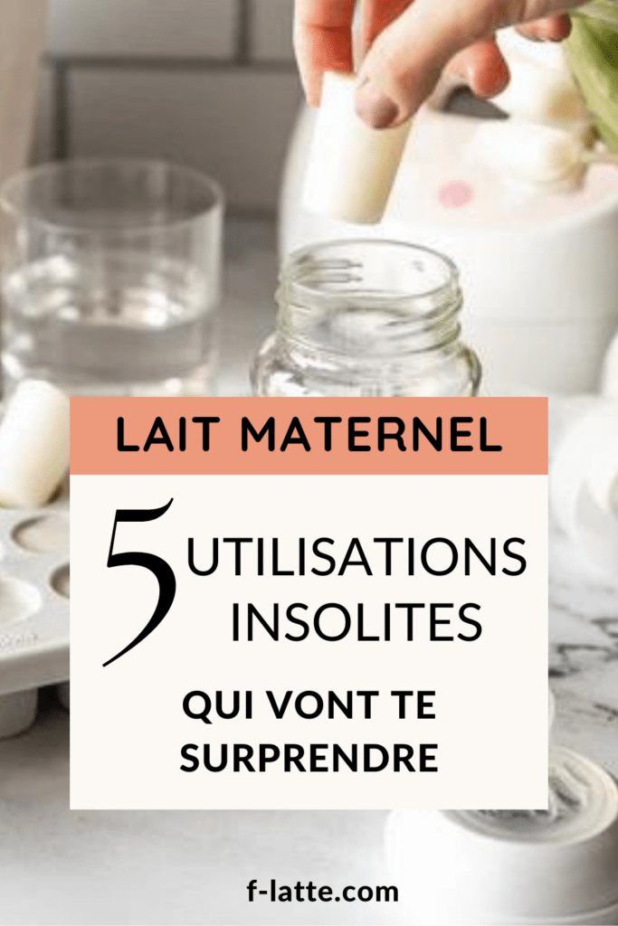 5 utilisations insolites du lait maternel