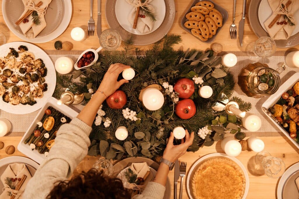 repas réveillon femme enceinte