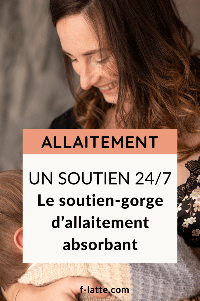 Le soutien-gorge d'allaitement absorbant qui offre un soutien 24/7