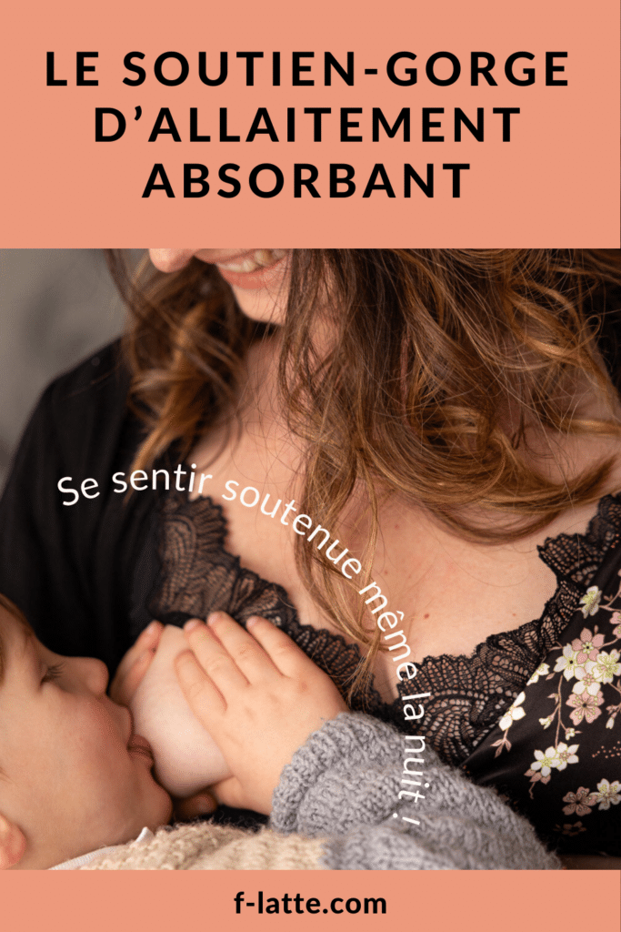 Le soutien-gorge d'allaitement absorbant qui offre un soutien 24/7