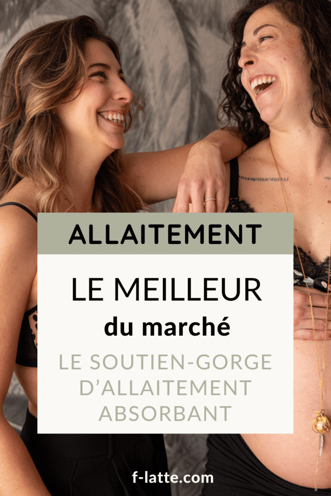 Le meilleur soutien-gorge d'allaitement absorbant du marché