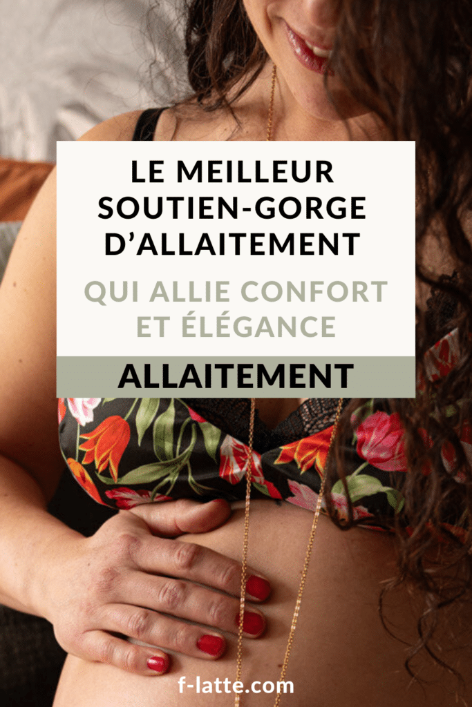 Soutien-gorge d'allaitement : confort et élégance assurés