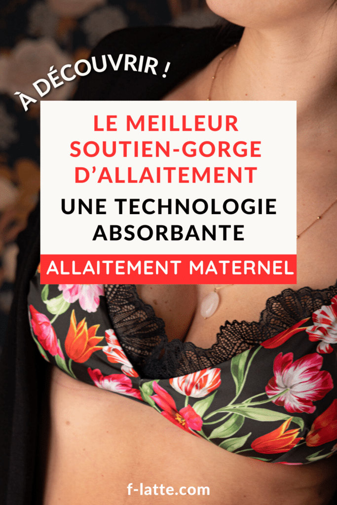 L'innovation du soutien-gorge d’allaitement absorbant