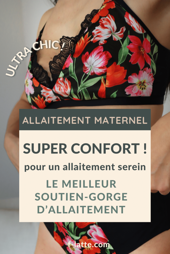 f'latté le meilleur soutien-gorge d'allaitement