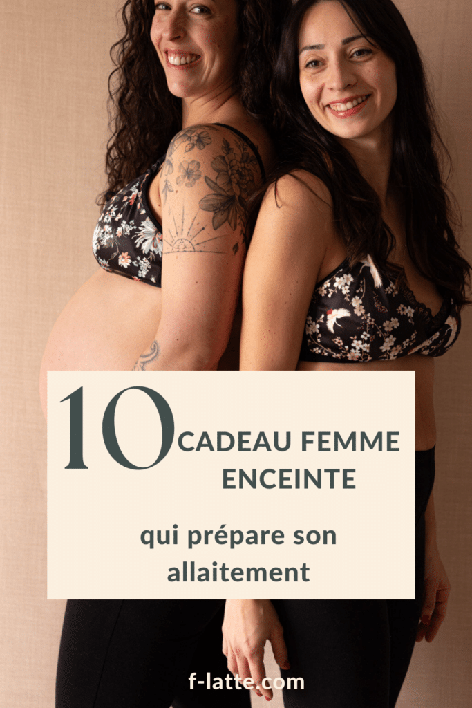 F’Latté : 10 idées pleines de douceur de cadeau femme enceinte qui prépare son allaitement